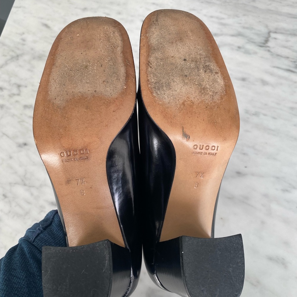 GUCCI Black Leather Pump - Picture 5 of 5